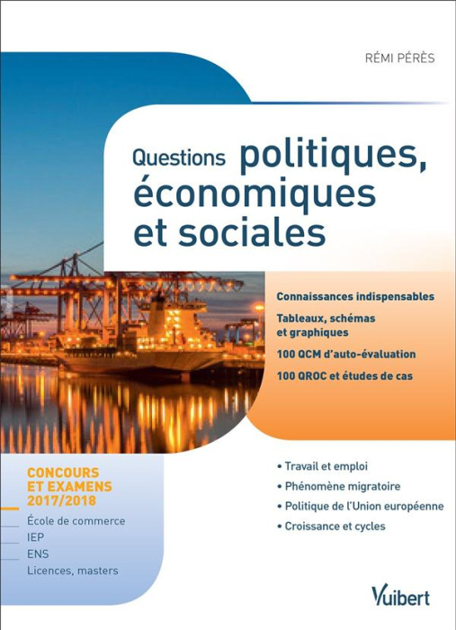 Emprunter Questions politiques économiques et sociales. Edition 2017-2018 livre