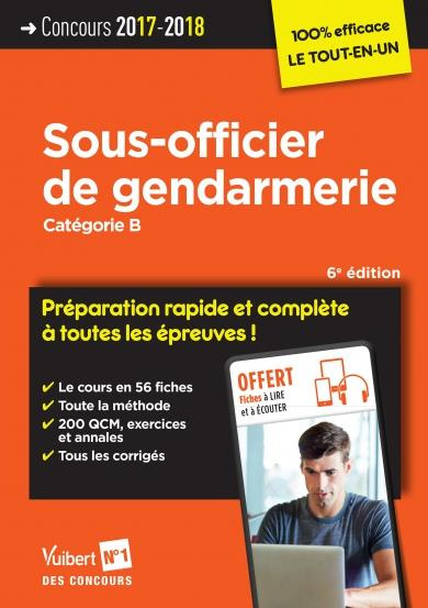 Emprunter Sous-officier de gendarmerie catégorie B. Edition 2017-2018 livre
