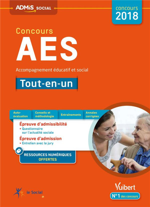 Emprunter Concours AES Accompagnant éducatif et social. Tout-en-un, Edition 2018 livre
