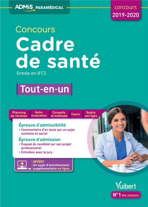Emprunter Concours cadre de santé - Entrée en IFCS. Tout-en-un, Edition 2019-2020 livre