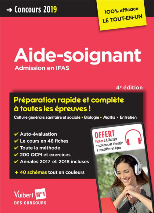 Emprunter Aide-soignant, admission en IFAS. Préparation rapide et complète à toutes les épreuves, Edition 2019 livre
