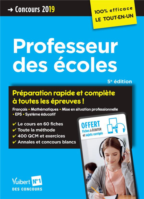 Emprunter Concours Professeur des écoles. Edition 2019 livre