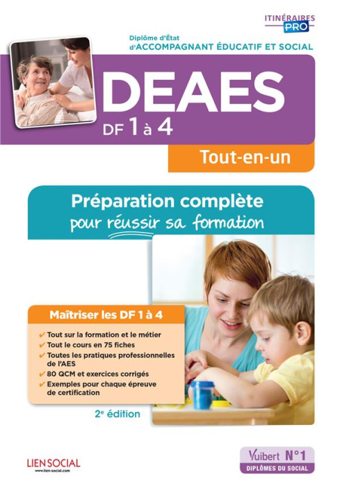 Emprunter DEAES DF 1 à 4. Préparation complète pour réussir sa formation, 2e édition livre