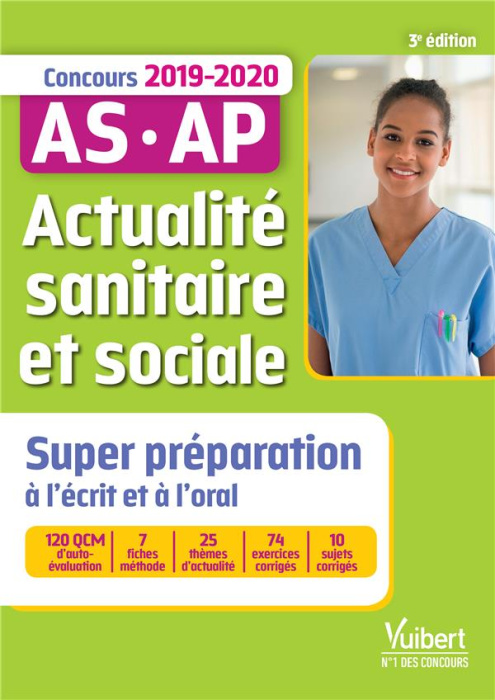 Emprunter Actualité sanitaire et sociale. Concours Aide-soignant Auxiliaire de puériculture, Edition 2019-2020 livre