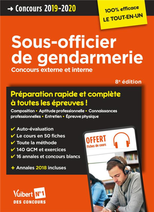 Emprunter Concours Sous-officier de gendarmerie. Concours externe et interne catégorie B, Edition 2019-2020 livre