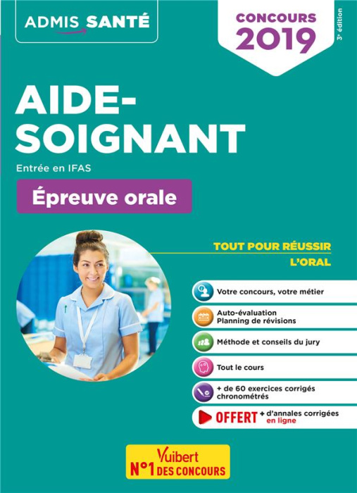 Emprunter Aide-soignant, entrée en IFAS. Epreuve orale, Edition 2019 livre