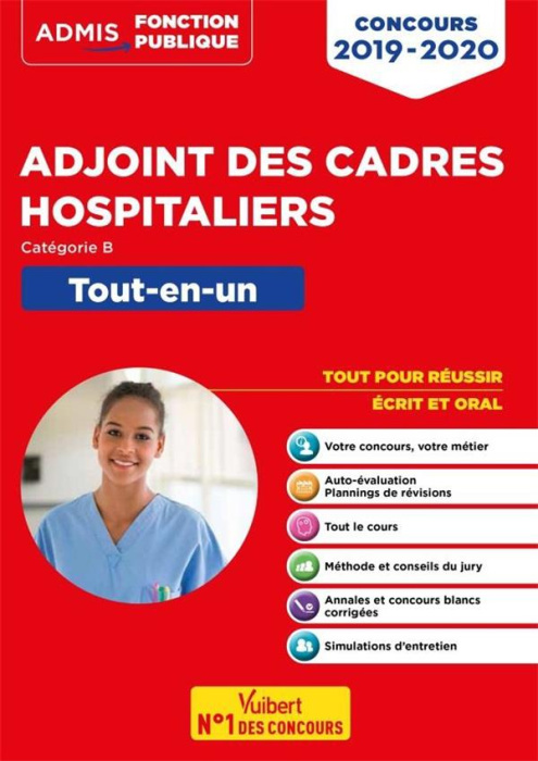 Emprunter Concours adjoint des cadres hospitaliers. Tout-en-un, Edition 2019-2020 livre