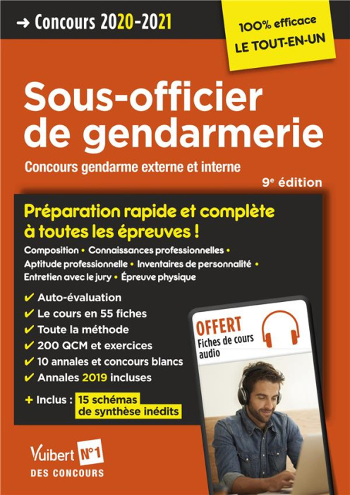 Emprunter Concours Sous-officier de gendarmerie. Concours externe et interne catégorie B, Edition 2020-2021 livre
