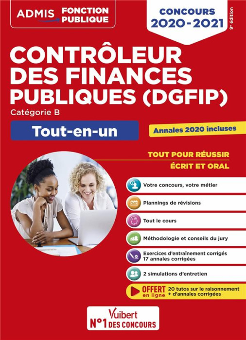 Emprunter Tout-en-un Concours contrôleur des finances publiques (DGFIP), catégorie B. Edition 2020-2021 livre