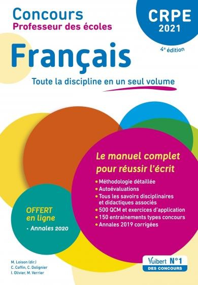 Emprunter Français. Le manuel complet pour réussir l'écrit, Edition 2021 livre