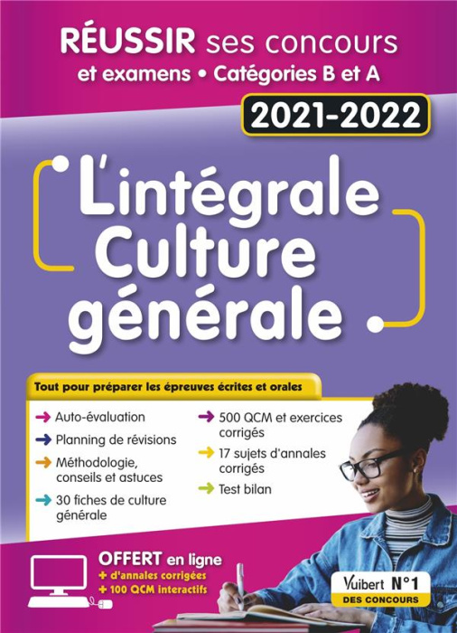 Emprunter L'intégrale culture générale. Catégories B et A, Edition 2021-2022 livre