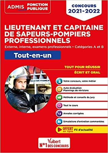 Emprunter Concours Lieutenant et Capitaine de sapeurs-pompiers professionnels. Externe, interne, examens profe livre
