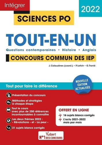 Emprunter Sciences Po Tout-en-un Concours commun des IEP. Questions contemporaines - Histoire - Anglais, Editi livre