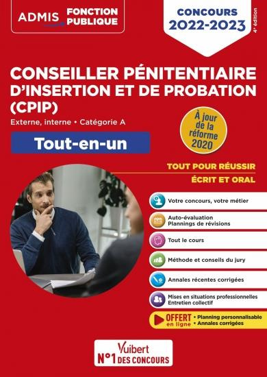 Emprunter Conseiller pénitentiaire d'insertion et de probation (CPIP). Tout-en-un, Edition 2022-2023 livre