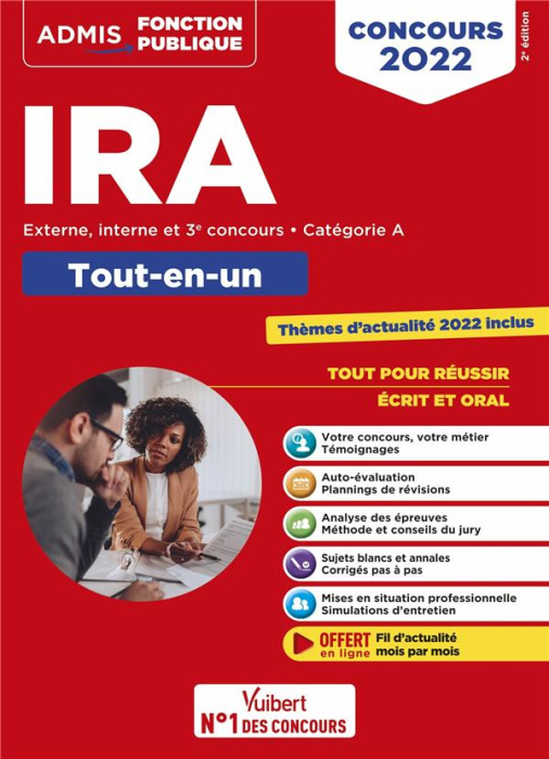 Emprunter Concours IRA (Instituts Régionaux d'Administration). Tout-en-un, externe, interne et 3e voie, Editio livre