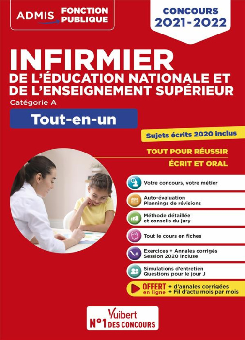 Emprunter Concours Infirmier de l'éducation nationale et de l'enseignement supérieur Catégorie A. Tout-en-un, livre