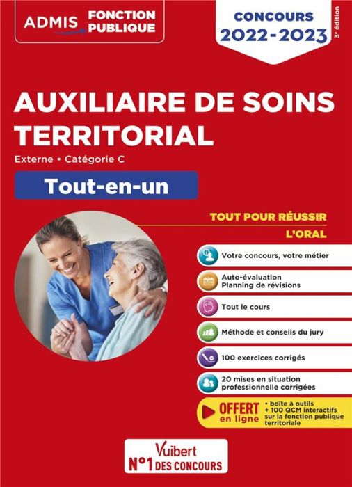Emprunter Concours auxiliaire de soins territorial. Tout-en-un, Edition 2022-2023 livre