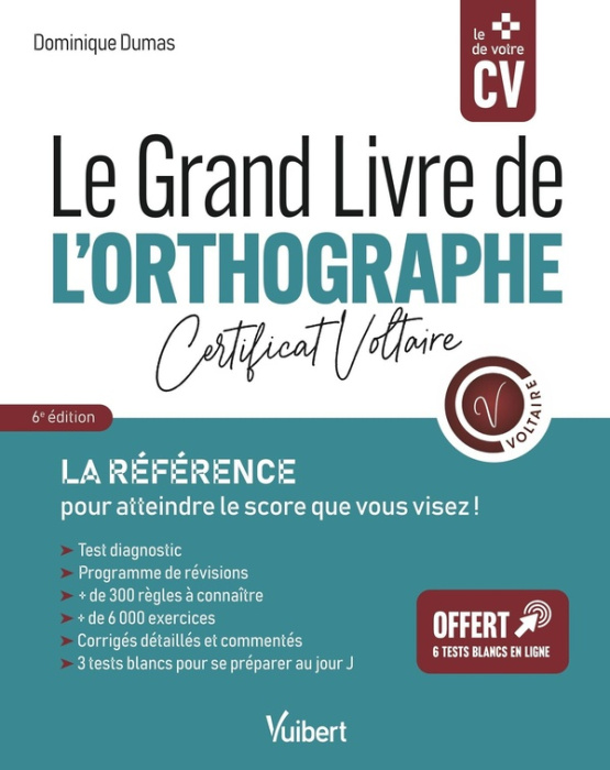Emprunter Le Grand Livre de l'orthographe. Certificat Voltaire, 6e édition livre