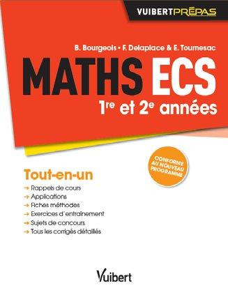 Emprunter Maths ECS 1e et 2e années livre