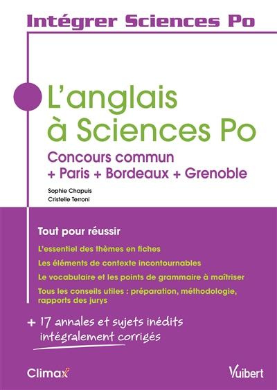 Emprunter L'anglais à Sciences Po livre