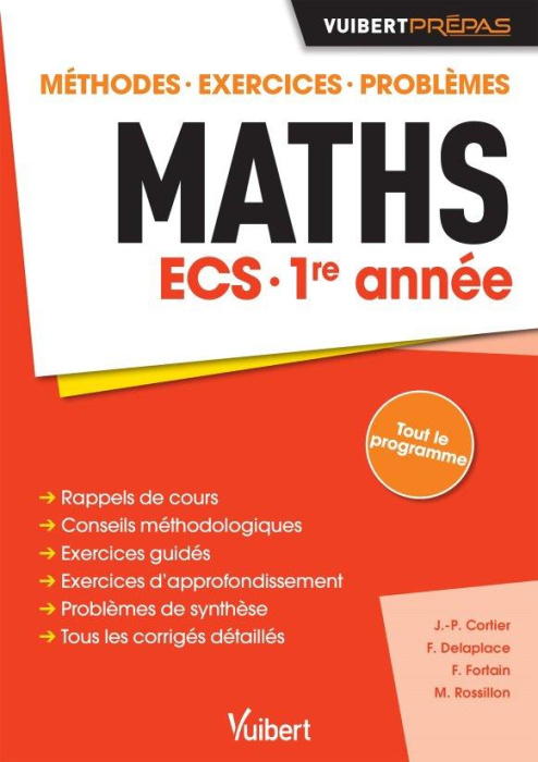 Emprunter Maths ECS 1e année livre