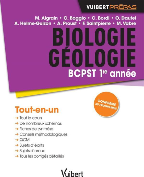 Emprunter Biologie-Géologie BCPST 1re année livre