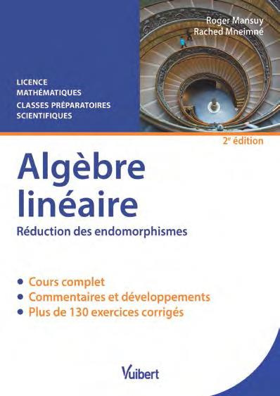 Emprunter Algèbre linéaire. Réduction des endomorphismes, 2e édition livre