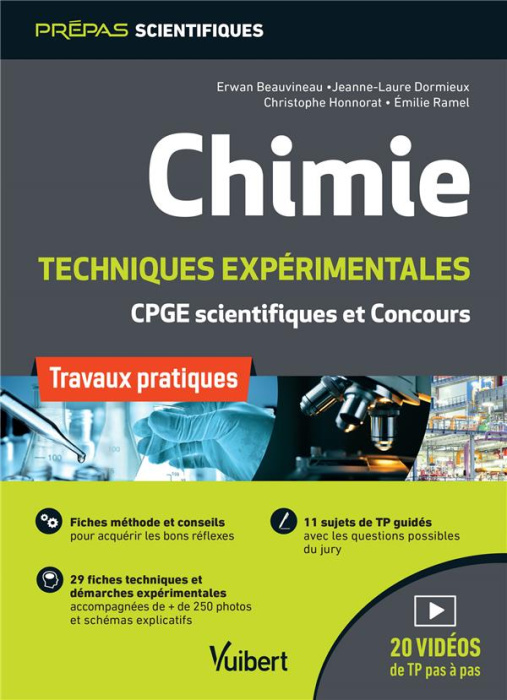 Emprunter Chimie techniques expérimentales. Travaux pratiques CPGE scientifiques et concours livre
