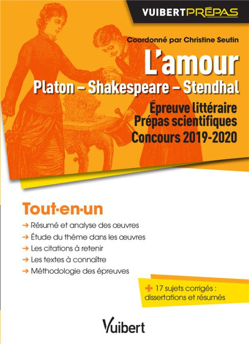 Emprunter L'amour, Platon - Shakespeare - Stendhal. Concours 2019-2020, épreuve littéraire, prépas scientifiqu livre