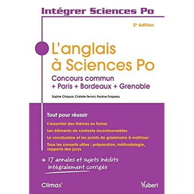 Emprunter L'anglais à Sciences Po. 2e édition livre