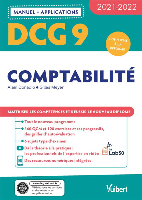 Emprunter DCG 9 Comptabilité. Edition 2021-2022 livre