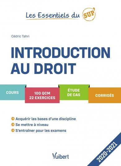 Emprunter Introduction au droit. Edition 2020-2021 livre