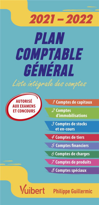 Emprunter Plan comptable général. Liste intégrale des comptes, Edition 2021-2022 livre