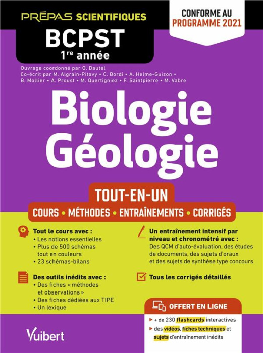 Emprunter Biologie-Géologie BCPST 1re année. Tout-en-un - Cours, méthodes, entraînements, corrigés, Edition 20 livre