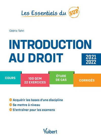 Emprunter Introduction au droit. Edition 2021-2022 livre
