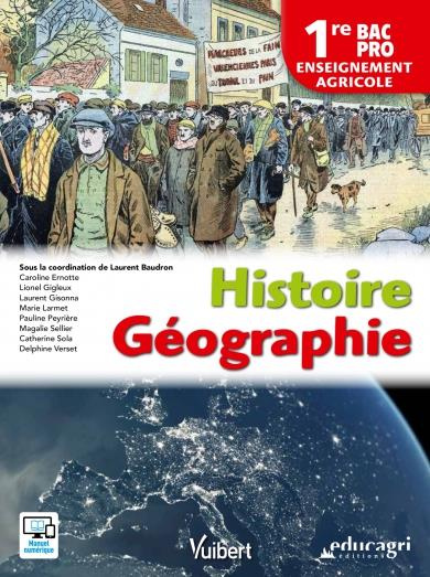 Emprunter Histoire Géographie 1re Bac Pro enseignement agricole. Edition 2018 livre