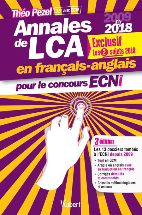 Emprunter Annales de LCA pour le concours ECNi. 2009-2018, 3e édition, Edition bilingue français-anglais livre