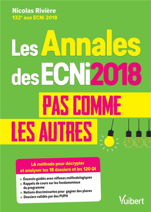 Emprunter Les Annales des ECNi 2018 pas comme les autres. La méthode pour décrypter et analyser les 18 dossier livre