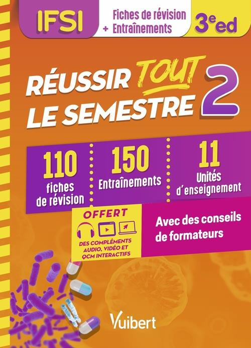 Emprunter Réussir tout le semestre 2. 110 fiches de révision, 150 entraînements, 11 unités d'enseignement, 3e livre