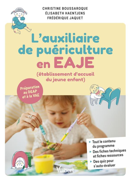 Emprunter Auxiliaire de puériculture en EAJE (établissement d'accueil du jeune enfant). Préparation du DEAP et livre