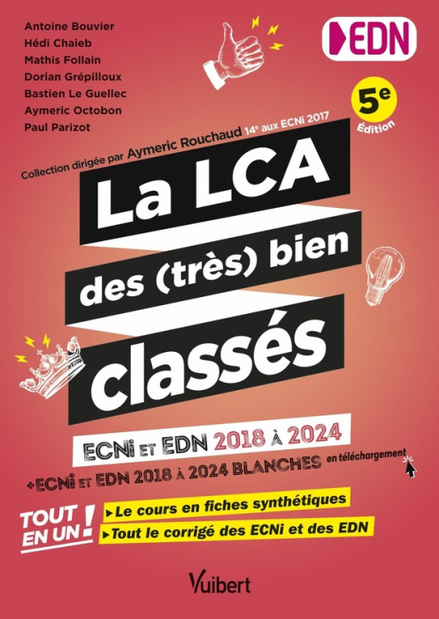 Emprunter La LCA des (très) bien classés ECNI et EDN 2018 à 2024. 5e édition livre