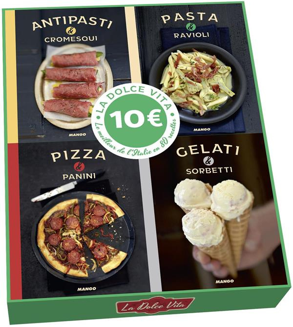 Emprunter La Dolce Vita. Le meilleur de l'Italie en 80 recettes ! 4 volumes livre