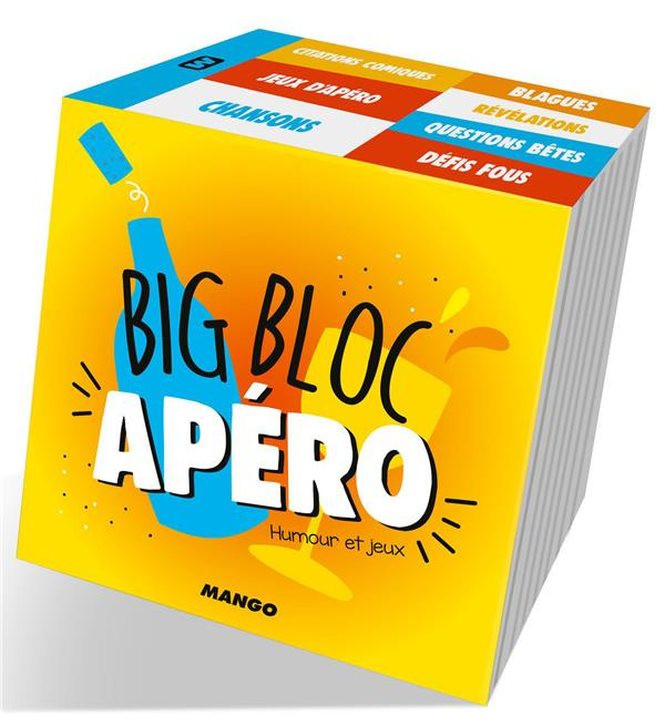 Emprunter Big bloc Apéro. Humour et jeux livre