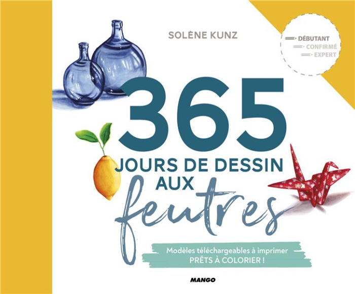 Emprunter 365 jours de dessin aux feutres livre