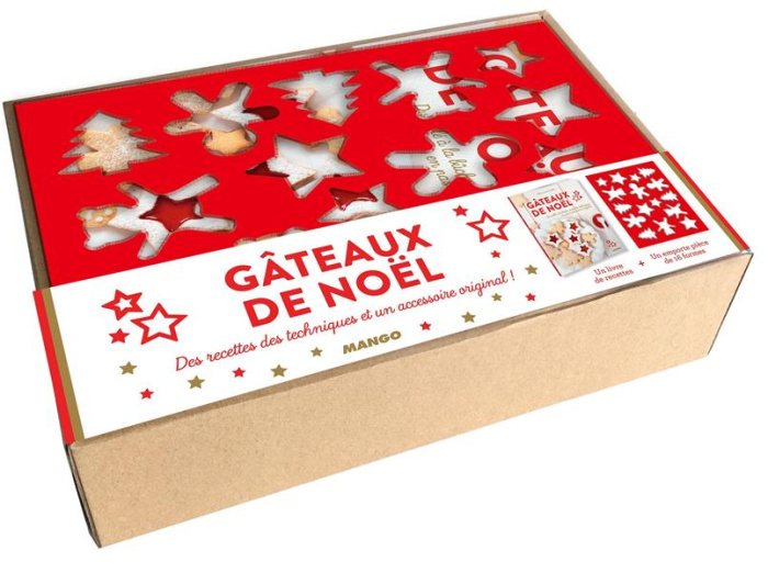 Emprunter Coffret Gâteaux de Noël. Gâteaux de Noël, toutes les techniques en pas à pas avec 1 emporte-pièce livre