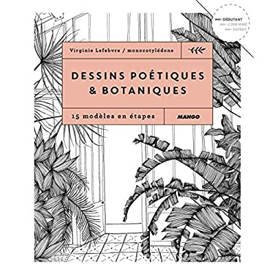 Emprunter Dessins poétiques & botaniques. 15 modèles en étapes livre