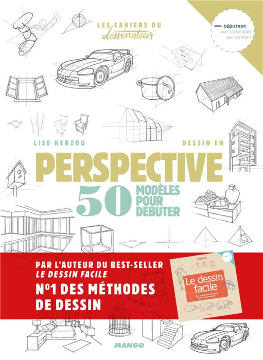 Emprunter Dessin en perspective. 50 modèles pour débuter livre
