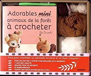 Emprunter Coffret adorables mini animaux de la forêt à crocheter. Avec 1 crochet, des pelotes, 4 yeux de sécur livre