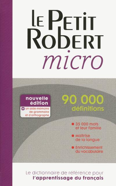 Emprunter Le Petit Robert micro livre
