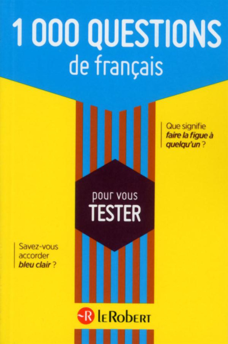 Emprunter 1000 questions de français livre